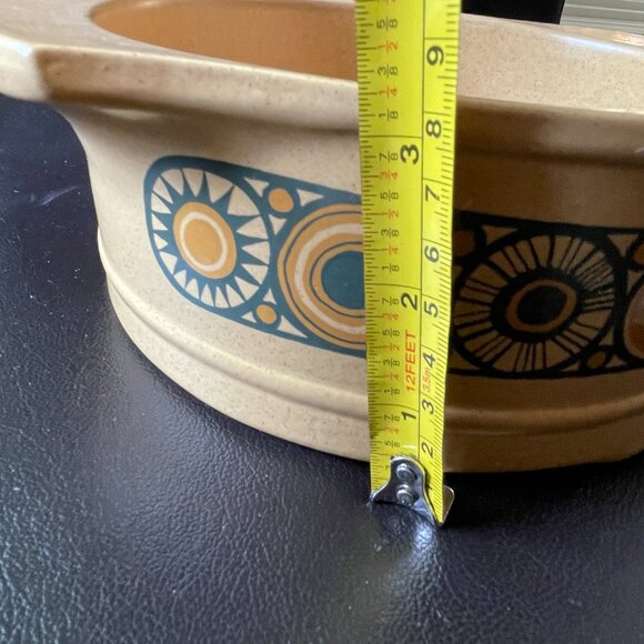 Vintage 70s Kiln Craft Staffordshire Ironstone Bacchus Casserole Dish - Picture 9 of 10